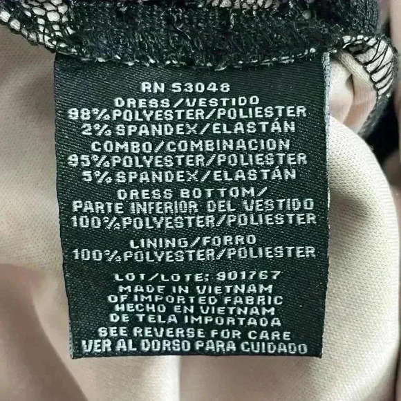 Morgan & Co. Black Jr. Cocktail Dress Size 5/6 Jr. - Picture 10 of 13
